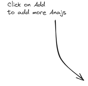 click on Add Button